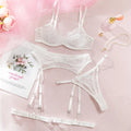 Elegant Lace 3-Piece Lingerie Set