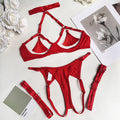Sheer Tassel Lingerie Set
