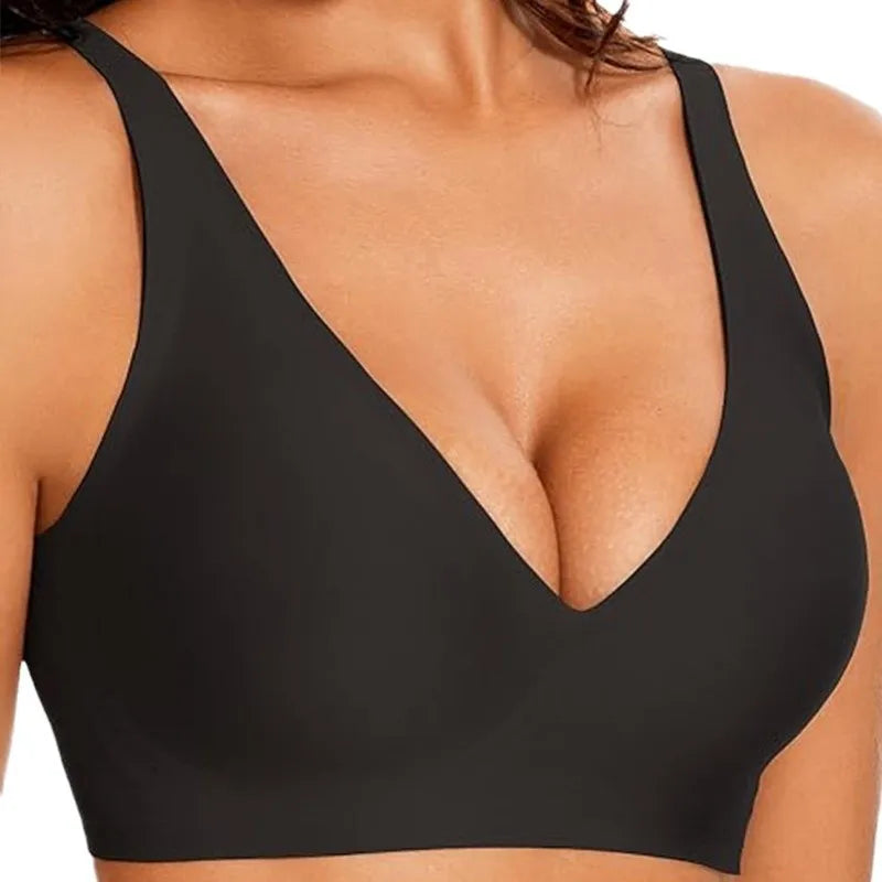 Women’s Seamless Wire-Free Bra – Full Cup, Breathable, Comfortable Support