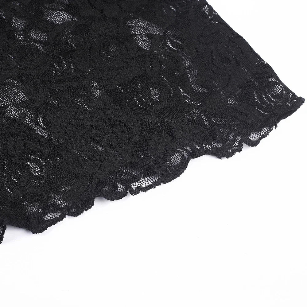Women Sexy Lingerie Lace Top Garter Babydoll Sets