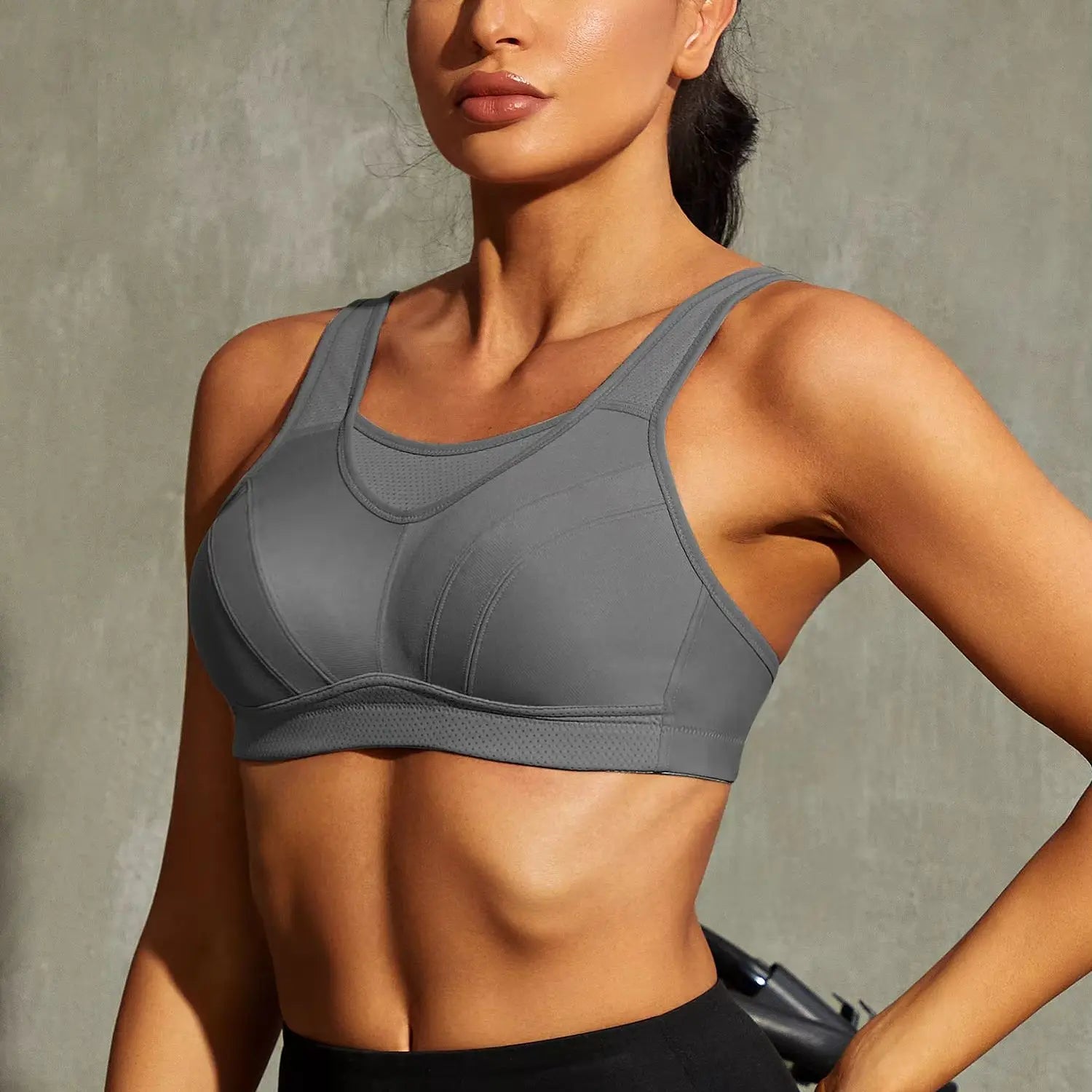 Women’s Push-Up Sports Bra – High Impact, Wire-Free Gym & Yoga Support Vest