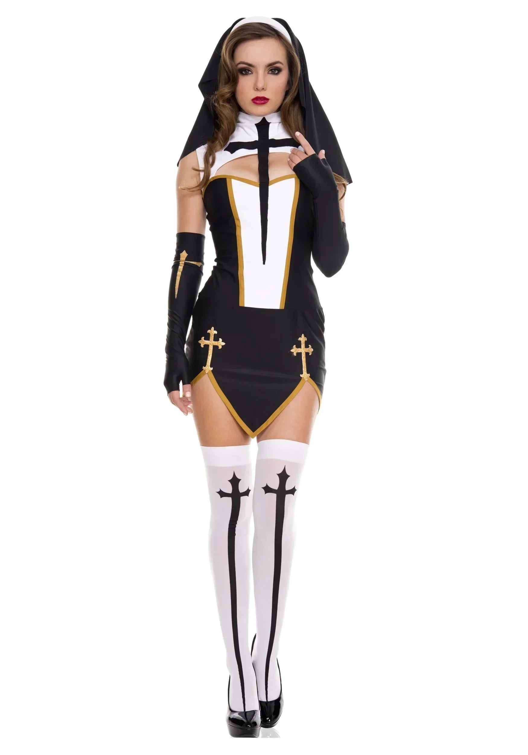 Women’s Sexy Nun Cosplay Costume