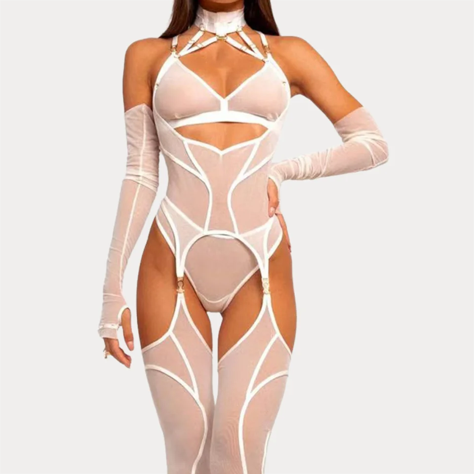 Sexy Bodysuit Lingerie Set